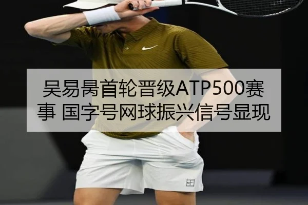 吴易昺首轮晋级ATP500赛事 国字号网球振兴信号显现（Xingcai）